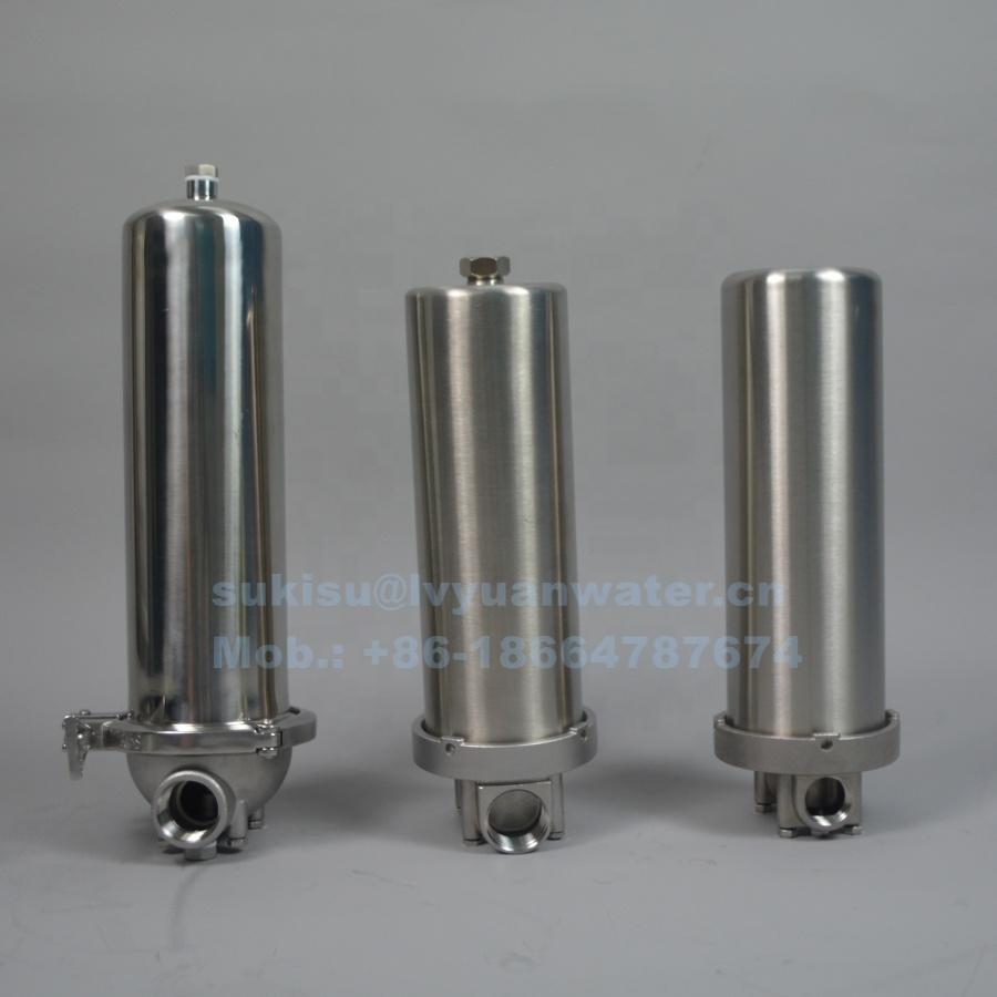 20 inch water filter housing Filter Stainless Steel 10'' 20'' for drinking water purifier