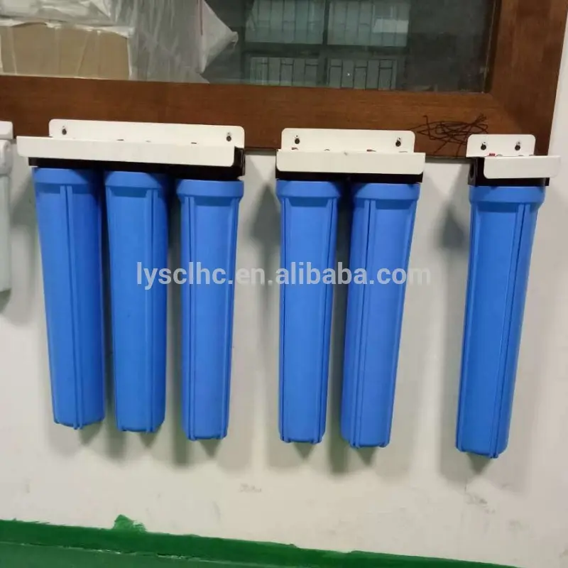 10 20 inch Slim/Big blue Clear water Sediment pre filter housing