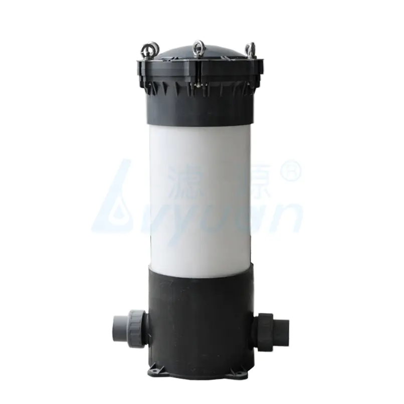 10 20 30 40 inch UPVC cartridge filter housing with filter element 3589 pcs filters or sea water desalination