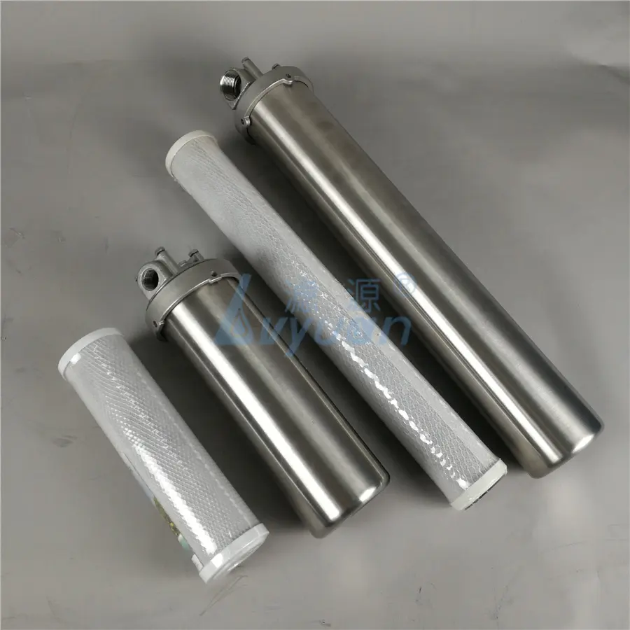 20 inch water filter housing Filter Stainless Steel 10'' 20'' for drinking water purifier
