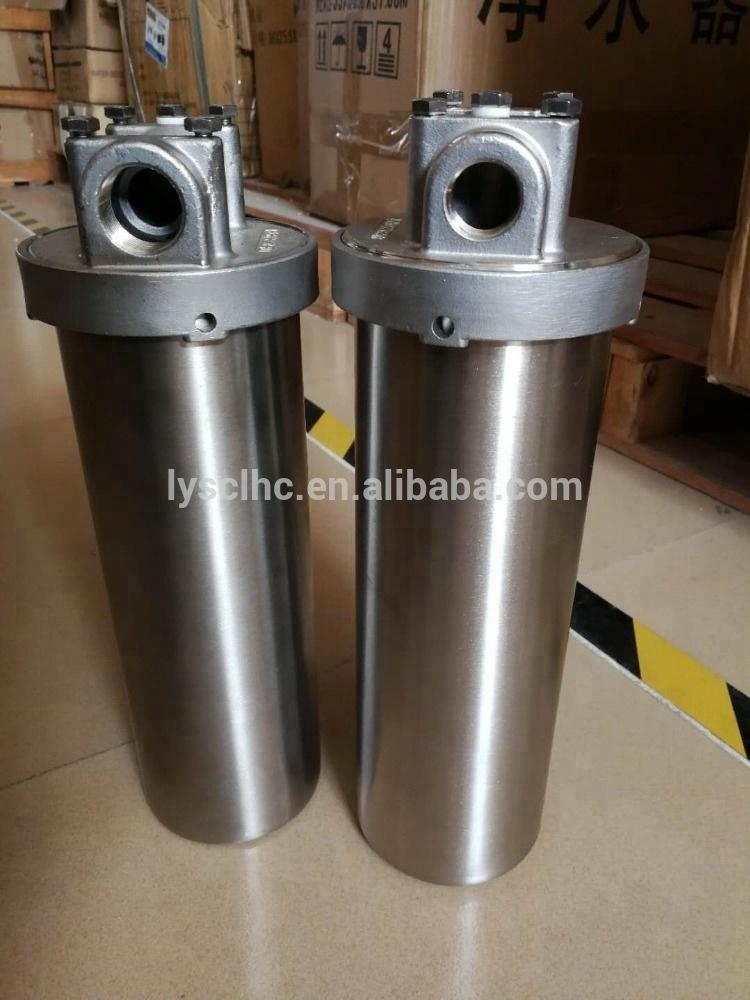 Wholesale Household Water Pre-filtration ss 304 Stainless Steel 10'' cartridge Housing for Replacement Water Filters