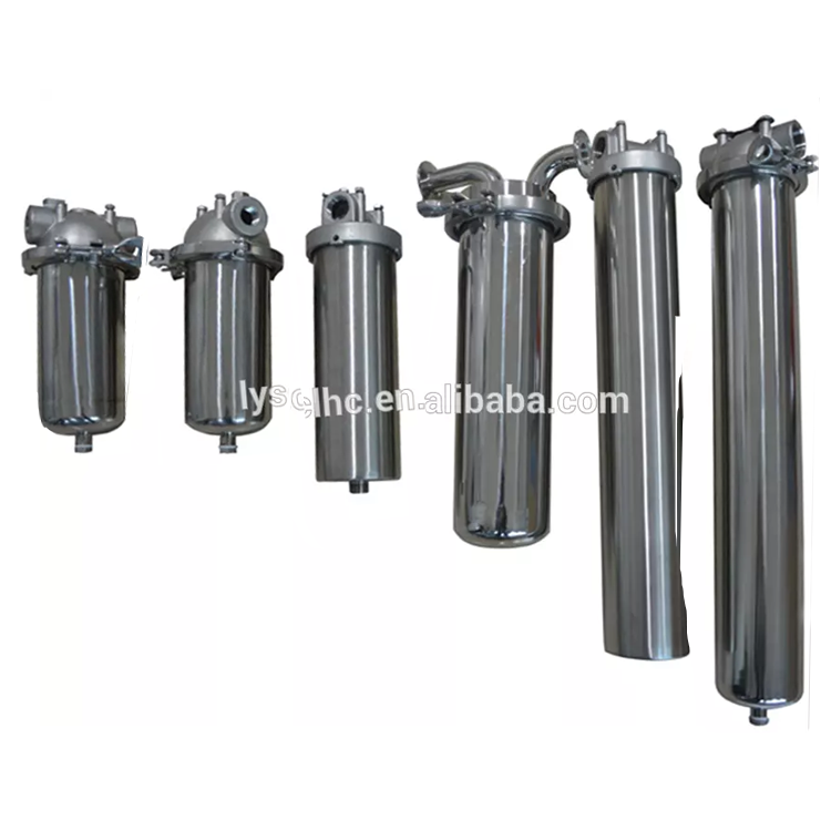Factory OEM 20 micron filter with SS 304 316 Stainless Steel Filter Housing