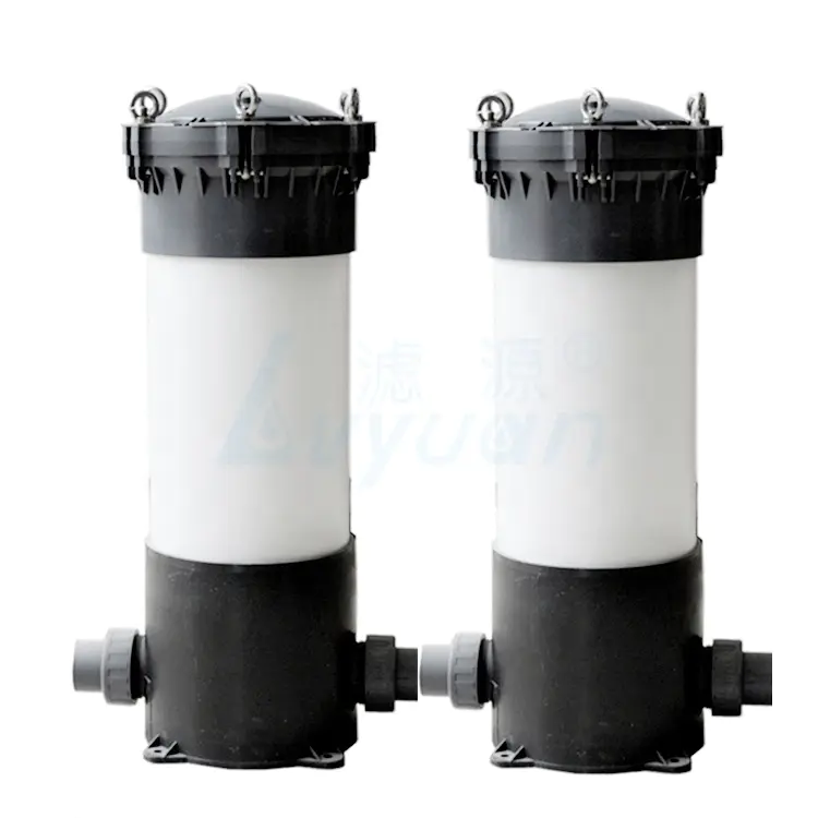 customized Length and cartridge quantity UPVC/ pvc filter housing cartridge filter for industrial water filtration