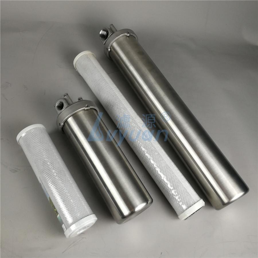 Dual/Triple stages 1 2 3 stage Water filter Stainless Steel Housing 10 20 inch for home water purifier