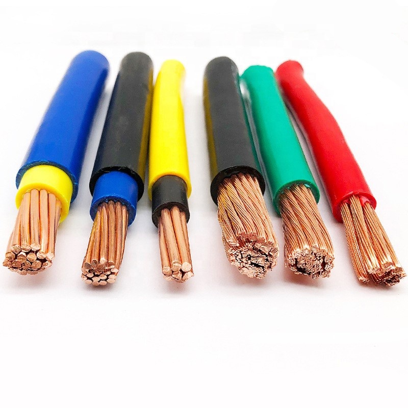 single strand copper electrical flexible cable wire 10mm