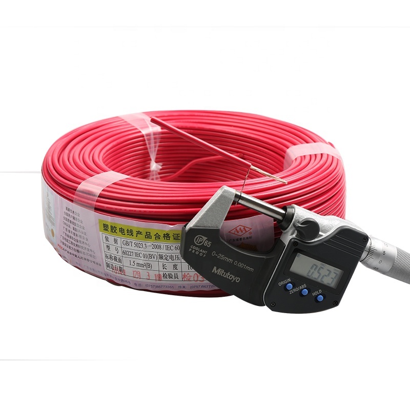 2020 BV 25mm power cable pvc cables and wire electric wire guangzhou