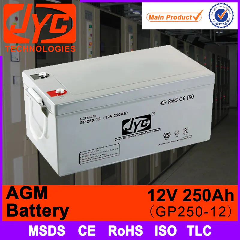 Look!!! agm deep cycle 12v 250ah battery for solar system