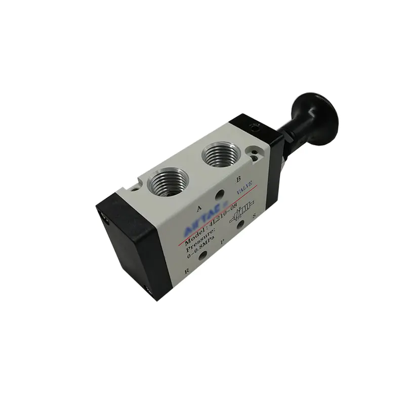 Pneumatic valve4L210-08 Hand control valve5/2way0-0.8MpaManual valve