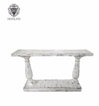 French Provincial Wooden With Stools Tempered Glass Coffee Table