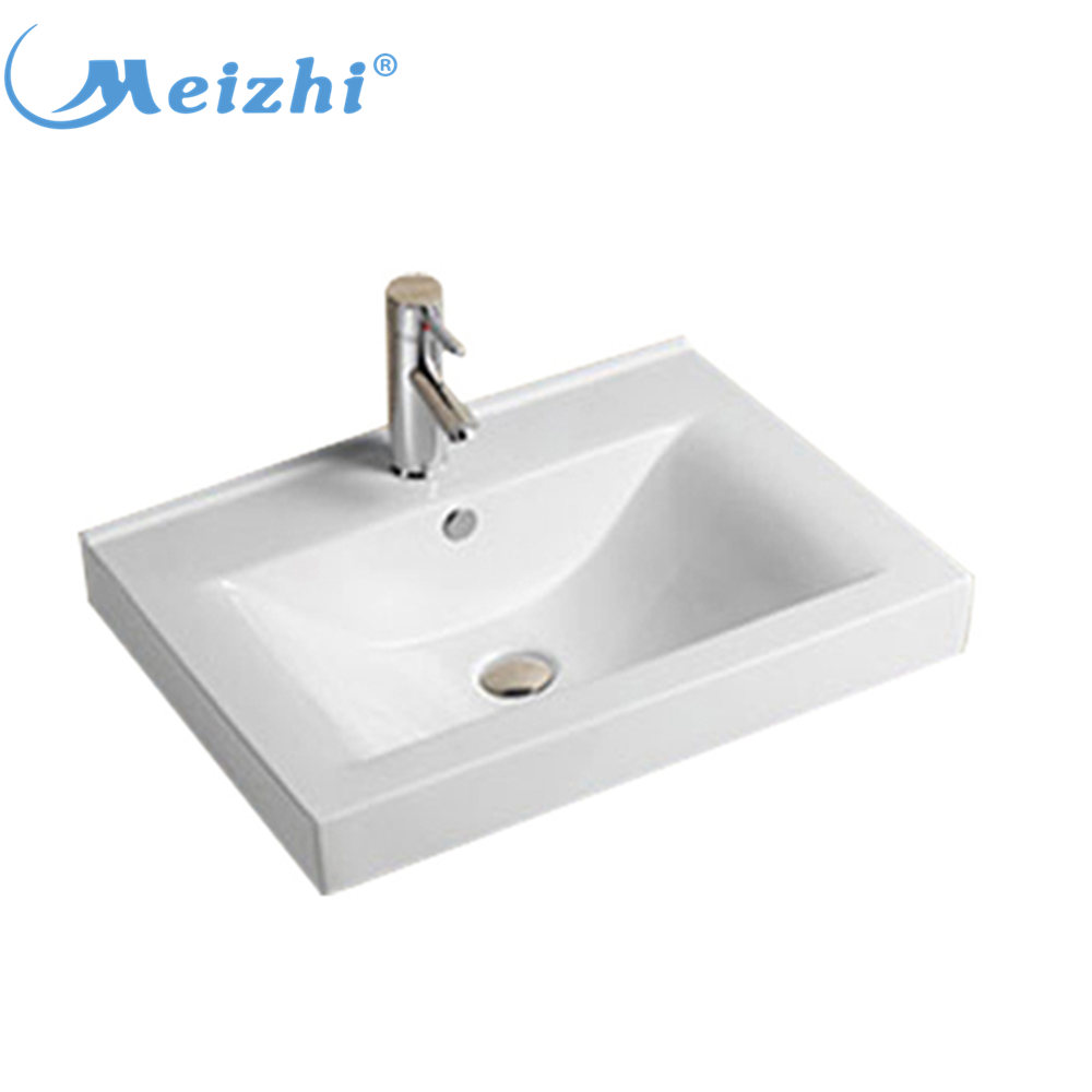 Ceramic bathroom vanity wash basin