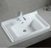 Ceramic sanitary ware high quality new model unique bathroom sinks