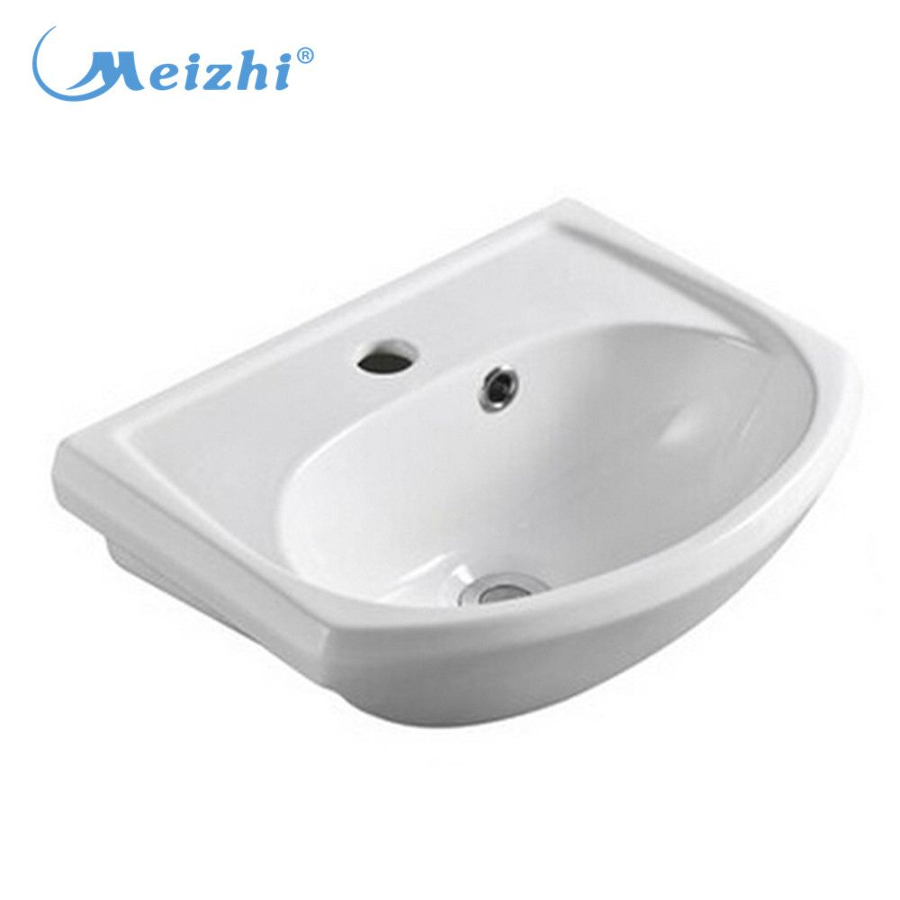 Bathroom ceramic square basin countertop washbasin