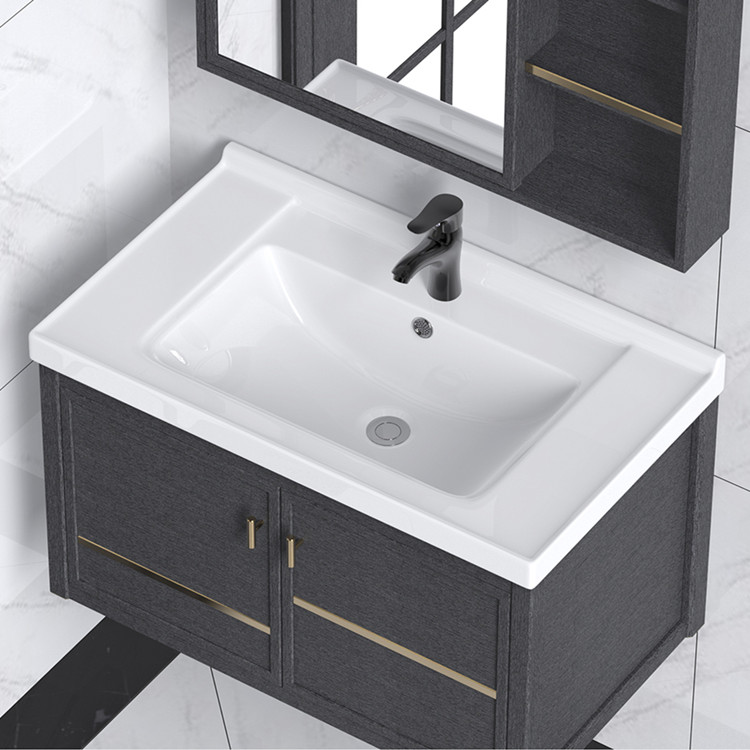 Modern cabinet countertop rectangular lavabo wash handbathroom sink basin