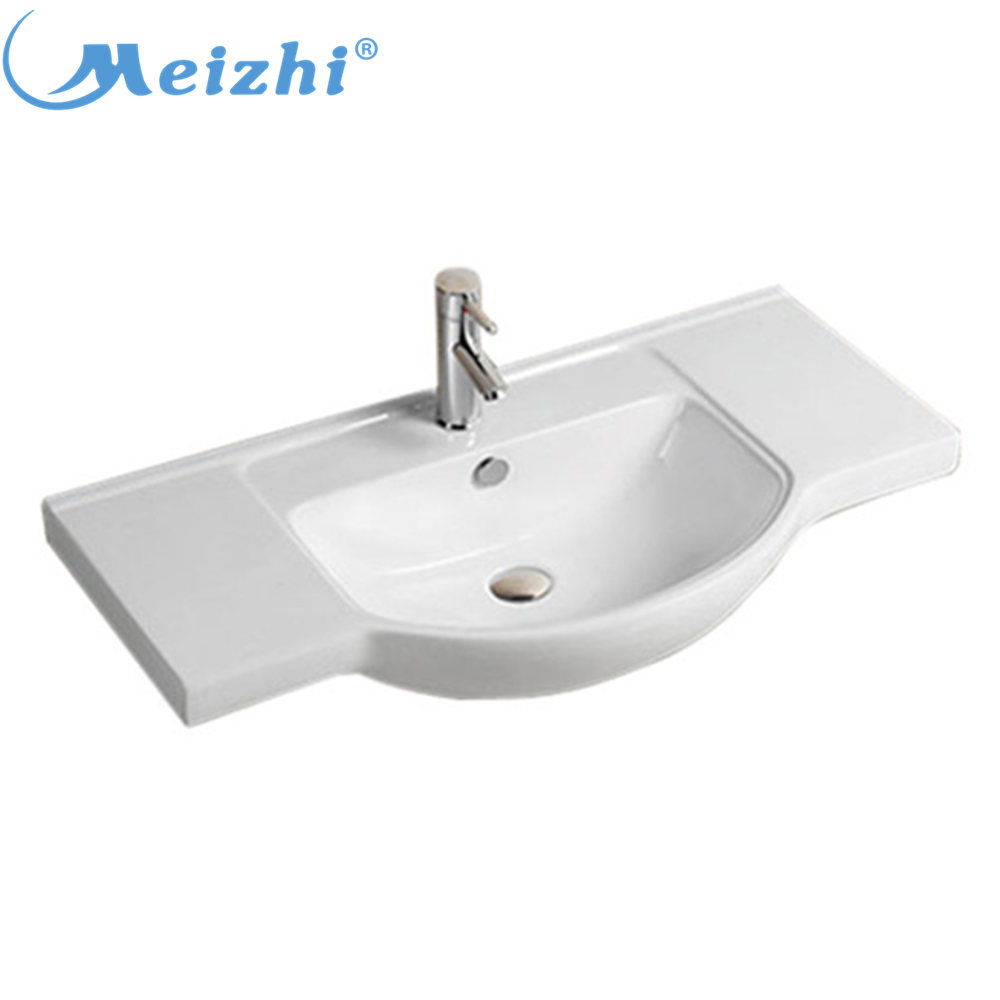 Sanitary ware ceramic cabinet hand face washing basin size