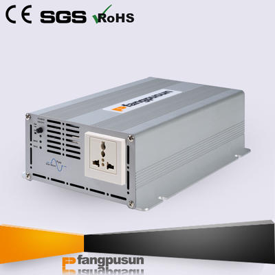 600W 12V/24V DC to 110V/230V AC Solar System True Sine Wave Inverter / Power Converter with Ce RoHS