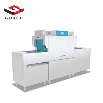 GRACE Commercial Conveyor Dishwasher With Pre-cleaning and Exit Table
