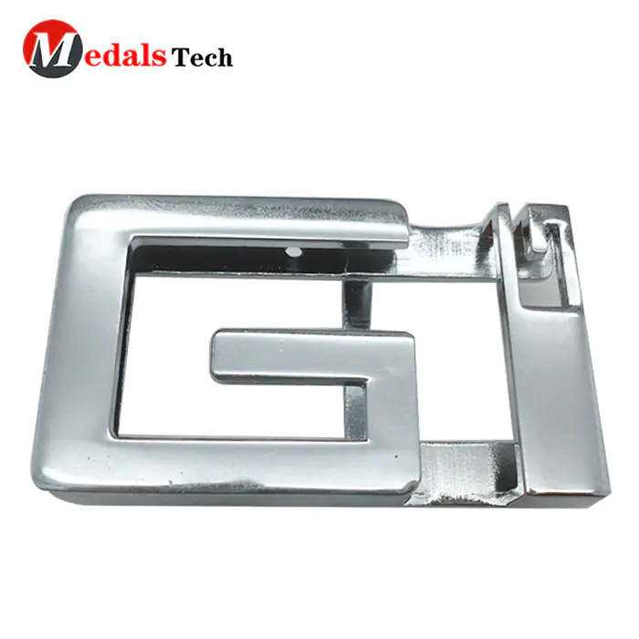 Factory custom popular reversible adjustable blank metal belt buckle