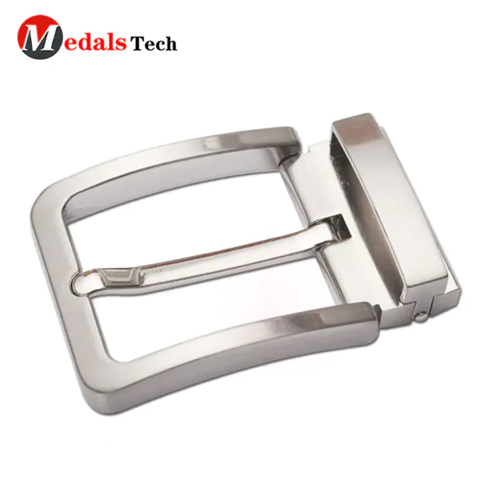 Factory custom popular reversible adjustable blank metal belt buckle
