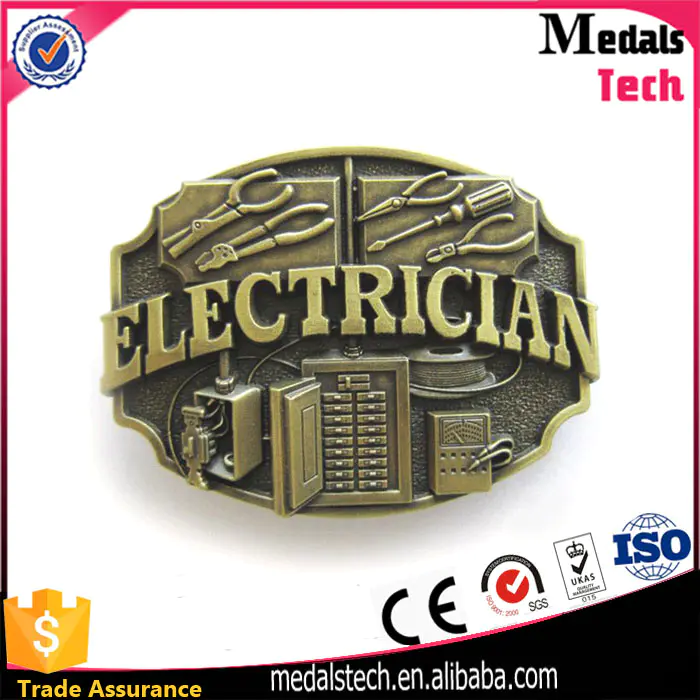 High quality eco-friendly personalized black nickle plated simple belt buckle