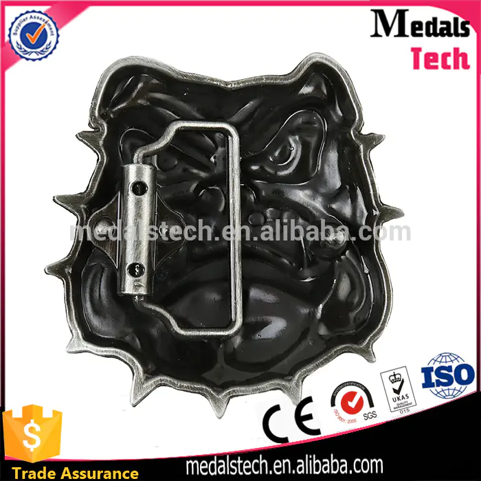 Dongguan Manufacturer Custom Metal Men Leather Pressing Reversible Slide Belt Buckle Parts