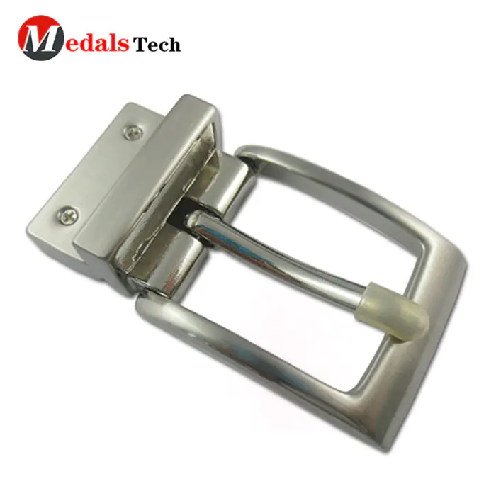 High quality make metal simplelogo belt buckle for man
