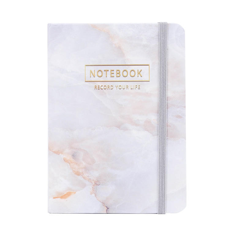 Custom Logo Luxury Notebook With Elastic Band Eco Friendly Daily Planner Wholesale Hardcover Paper Notebook