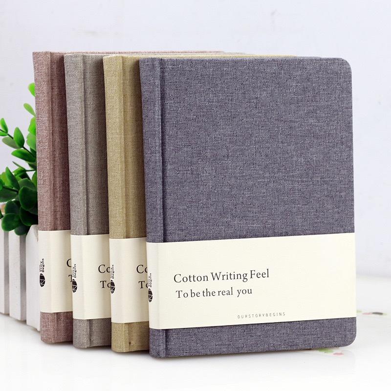 product-Dezheng-Customized A4 Hardcover Linen Fabric For Cover Teacher Planner Notebook-img-1