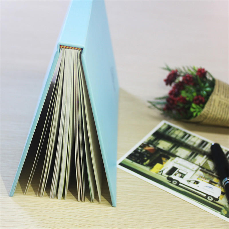 product-Dezheng-Hardcover Notebook A5 Thick Journal Writing Book With Pen 176 Pages Grey Straight li-1