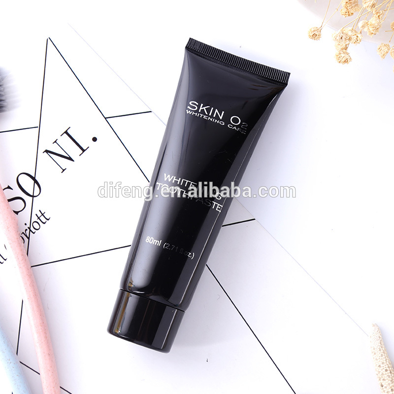 2020 good price whitening tooth black charcoal toothpaste with private label