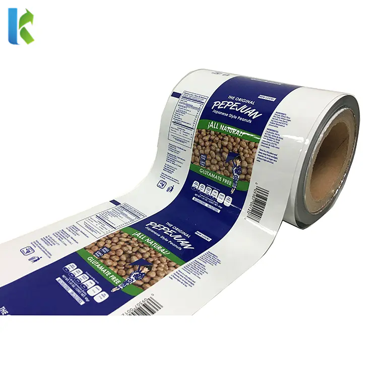 High Quality Heat Seal Laminated Aluminized BOPP Film for Snack Food/Biscuit Printing Package