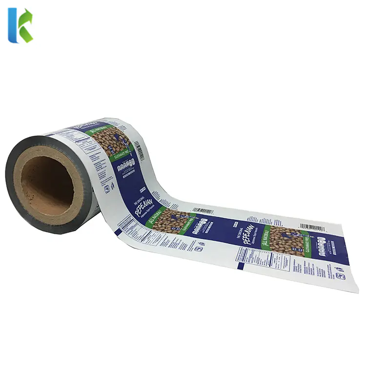 High Quality Heat Seal Laminated Aluminized BOPP Film for Snack Food/Biscuit Printing Package