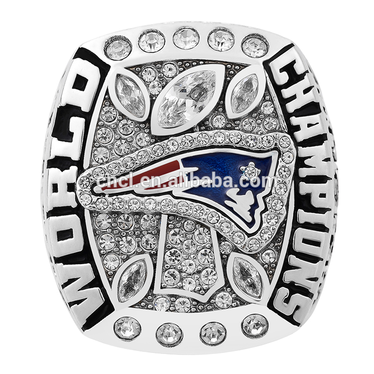 Most popular engraved custom logo sport cheap championship rings