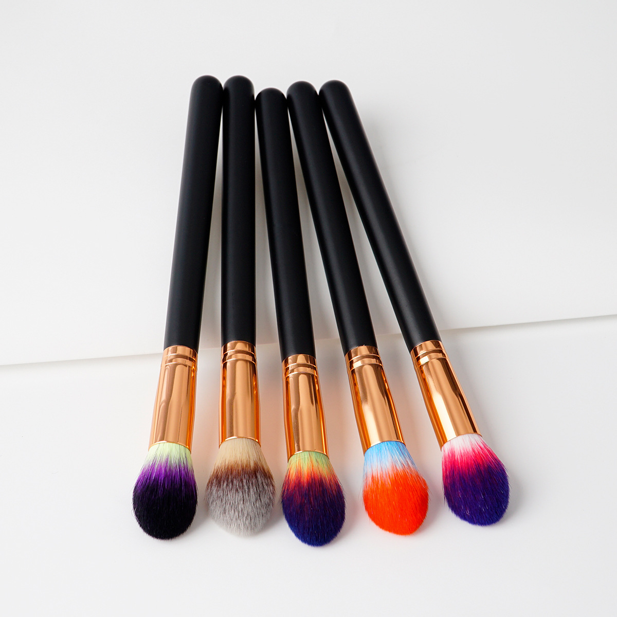 Professional private label makeup brush duo sided eyeshadow brush set