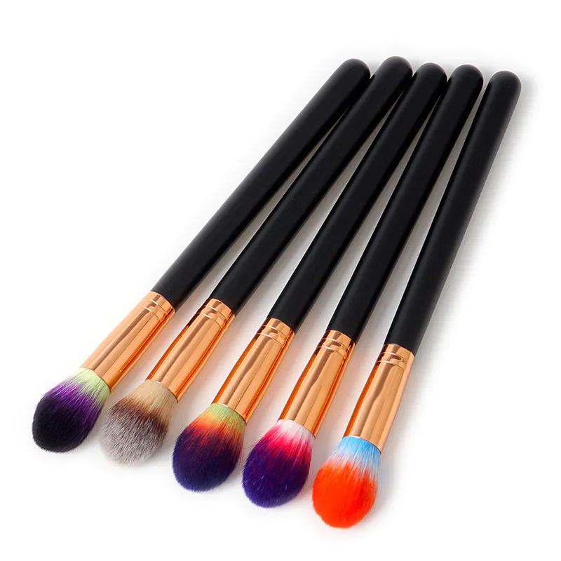 Professional private label makeup brush duo sided eyeshadow brush set