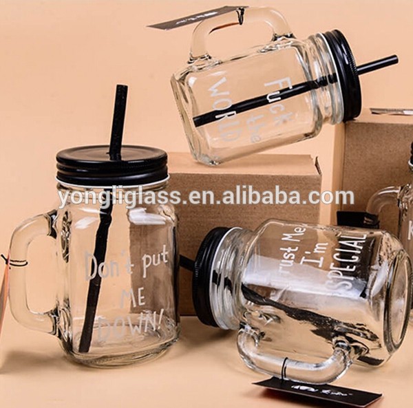 Roasting machine Christmas glass mason jar/drinking square glass jars and lids/wholesale custom glass jars