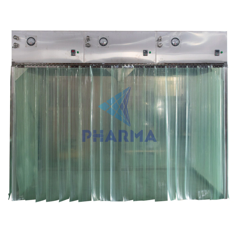 Movable laminar air flow hepa filter hood