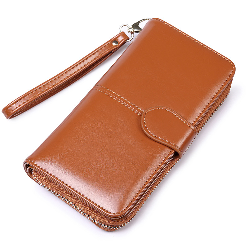 Leather Wallet For Women Fashionable Lady Purse Card Holder Wallet