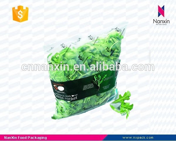plastic fresh vegetables packaging bag