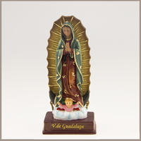 High Quality Christian Religious Garden Religious Figurine Virgen De Guadalupe