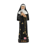Holiday Decoration 8cm Saint Rita Figurine tiny figurines little figurines