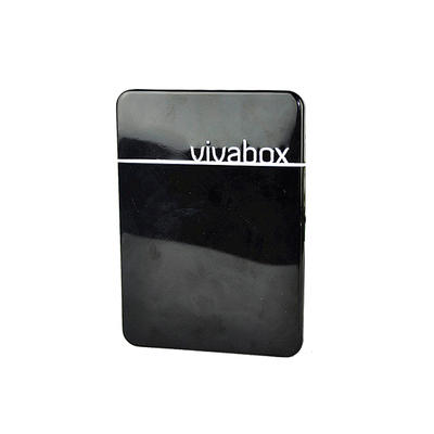 Bodenda high quality black CDbox set packaging customized DVD box