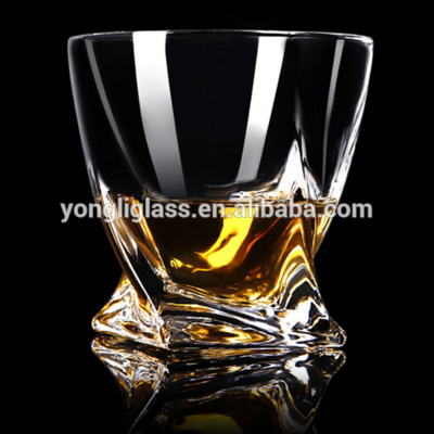 2019 Wholesale lead free clear crystal Whisky glass/ Whiskey glass, clear crystal tumble Whisky glass, drinking wine glass cup