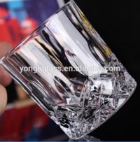 High quality Scotch whisky glass, round whisky glass,engraved crystal whisky glass