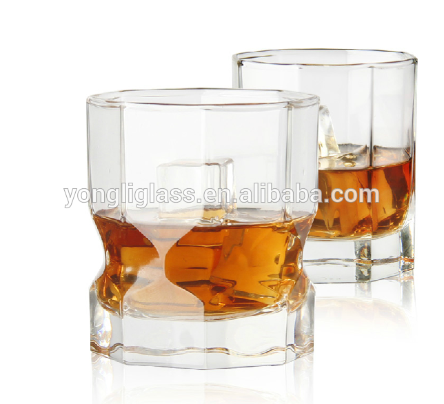 New product Whiskey Glass , lead-free glass whiskey cups ,short whiskry glass