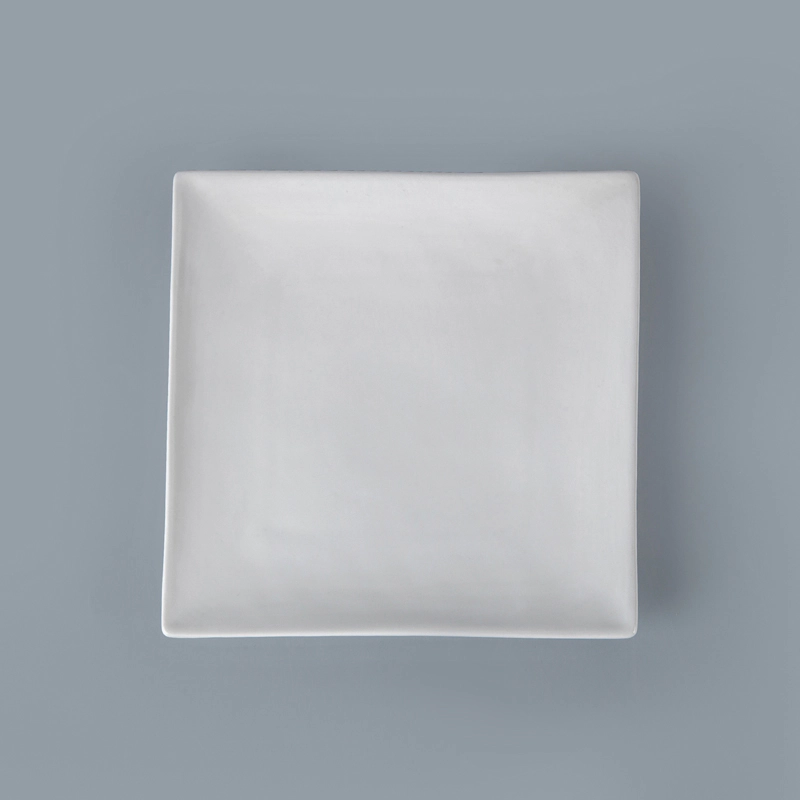 durable porcelain tray Fashionably modern Rectangle Tray Square Tray for restaurant