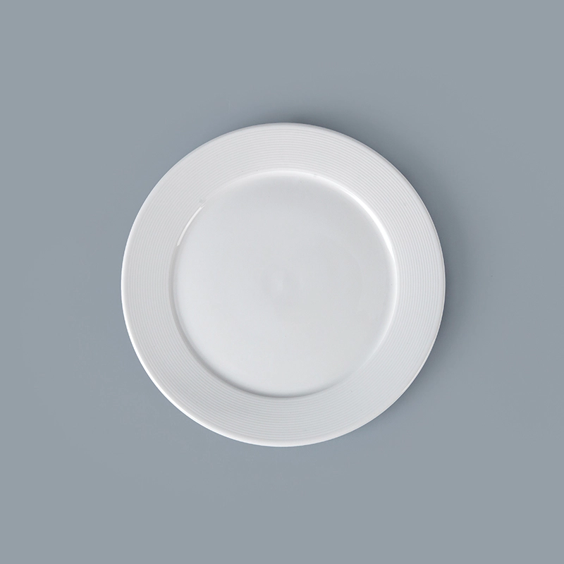 dinnerware sets luxury porcelain Bulk ceramic dinner plate restaurant
