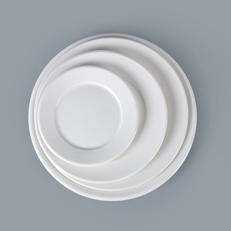 dinnerware sets luxury porcelain Bulk ceramic dinner plate restaurant
