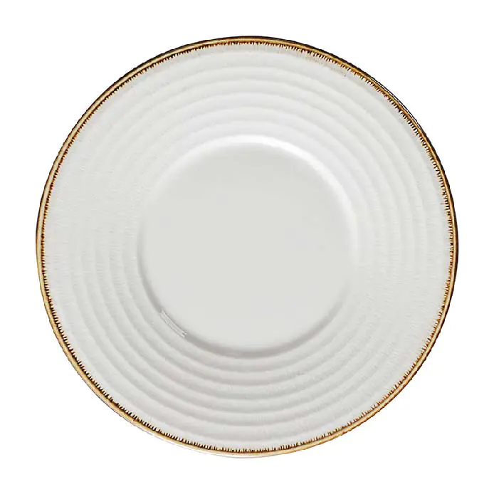 Custom Banquet Vajilla Gourmet Color Plate, Luxury Lounge 12 Inch Dinner Plates, Special Restaurant Porcelain Cake Plate*