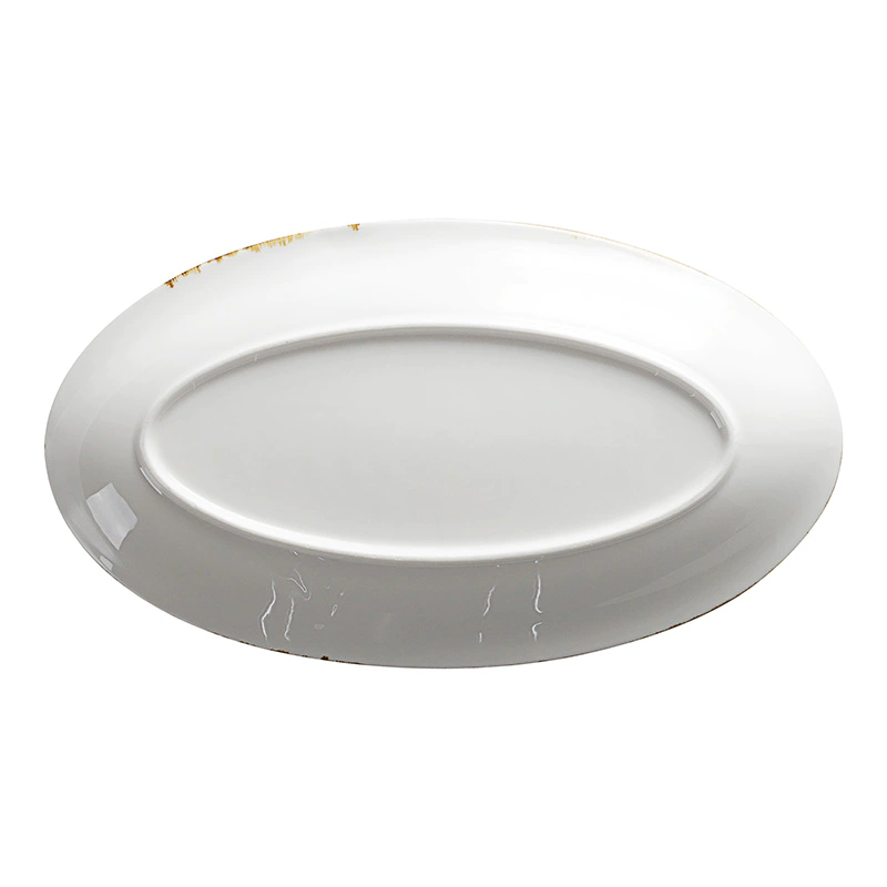 Investment In The Maldives Dishes Plates Ceramics Rectangle, Ceramic Steak Plate, Restaurant Rectangular Serving Plate