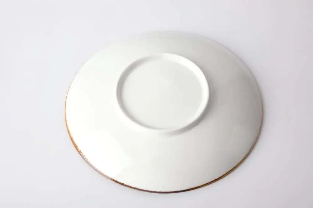 fine color chinese porcelain oblique plate restaurant hotel for dinner